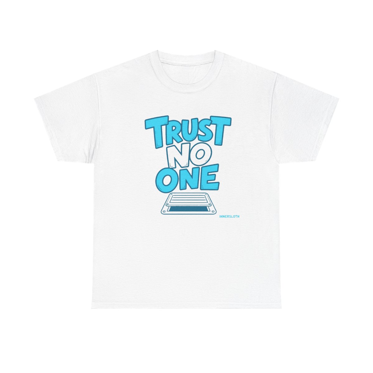 Among Us "Trust No One" Unisex Tee - alternate angle 2, merchandise