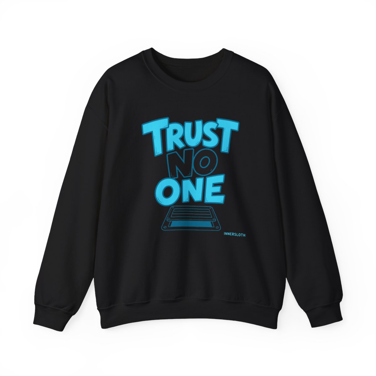 Among Us "Trust No One" Crewneck - alternate angle 2, merchandise