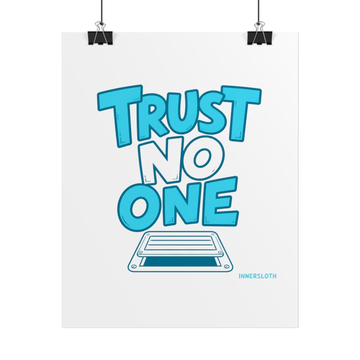 Among Us "Trust No One" Poster