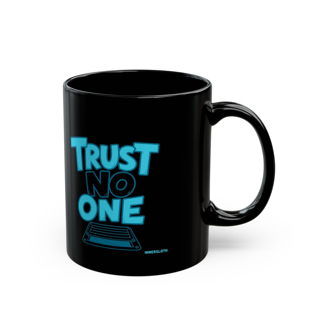 Among Us "Trust No One" Black Mug