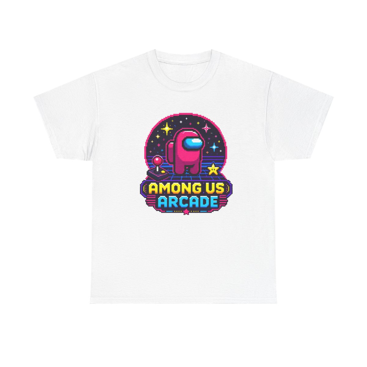 Among Us "AMONG US ARCADE" Unisex Tee - alternate angle 2, merchandise