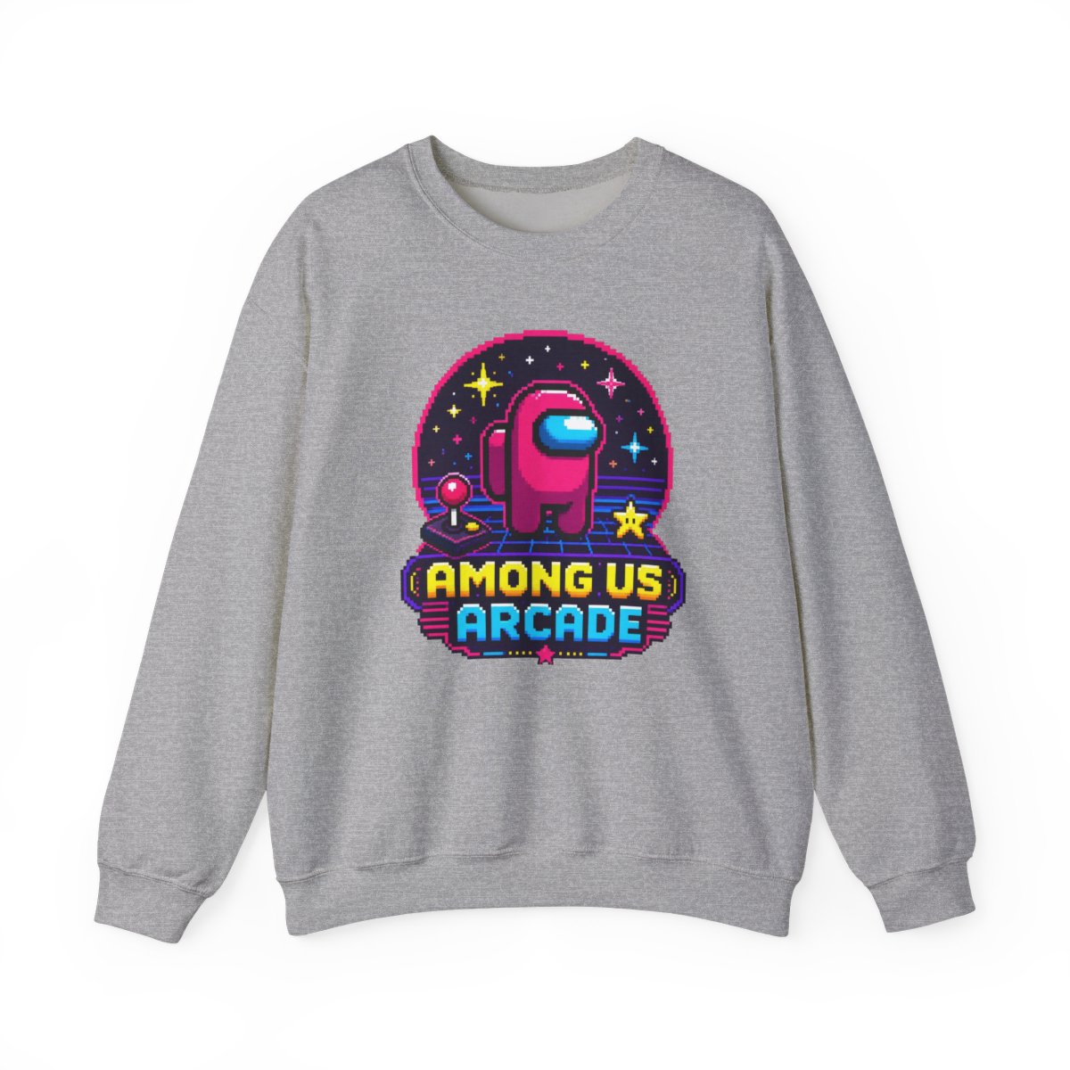 Among Us "AMONG US ARCADE" Crewneck - alternate angle 2, merchandise