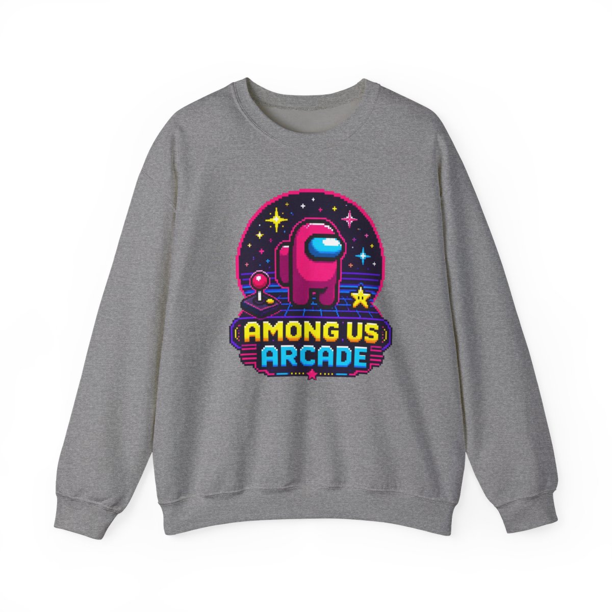 Among Us "AMONG US ARCADE" Crewneck - alternate angle 3, merchandise