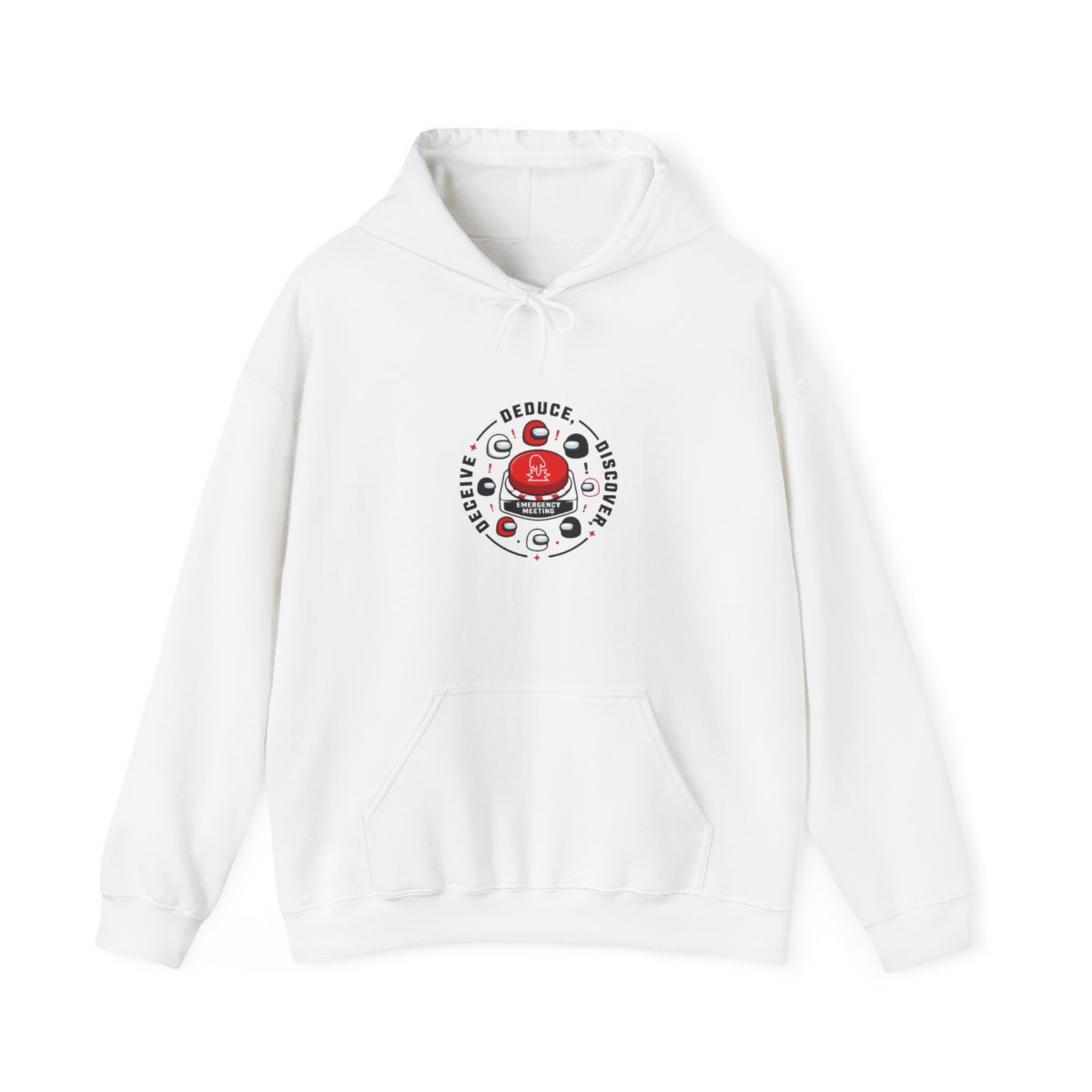 Among Us "DEDUCE, DISCOVER, DECEIVE" Hoodie