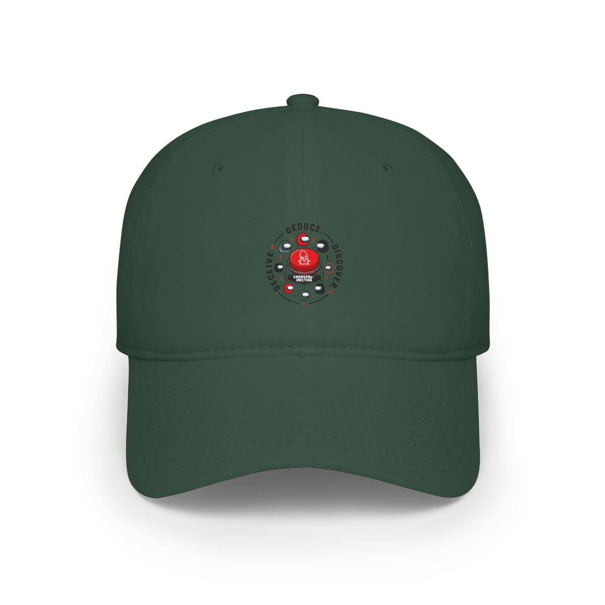 Among Us "DEDUCE, DISCOVER, DECEIVE" Hat - alternate angle 4, merchandise