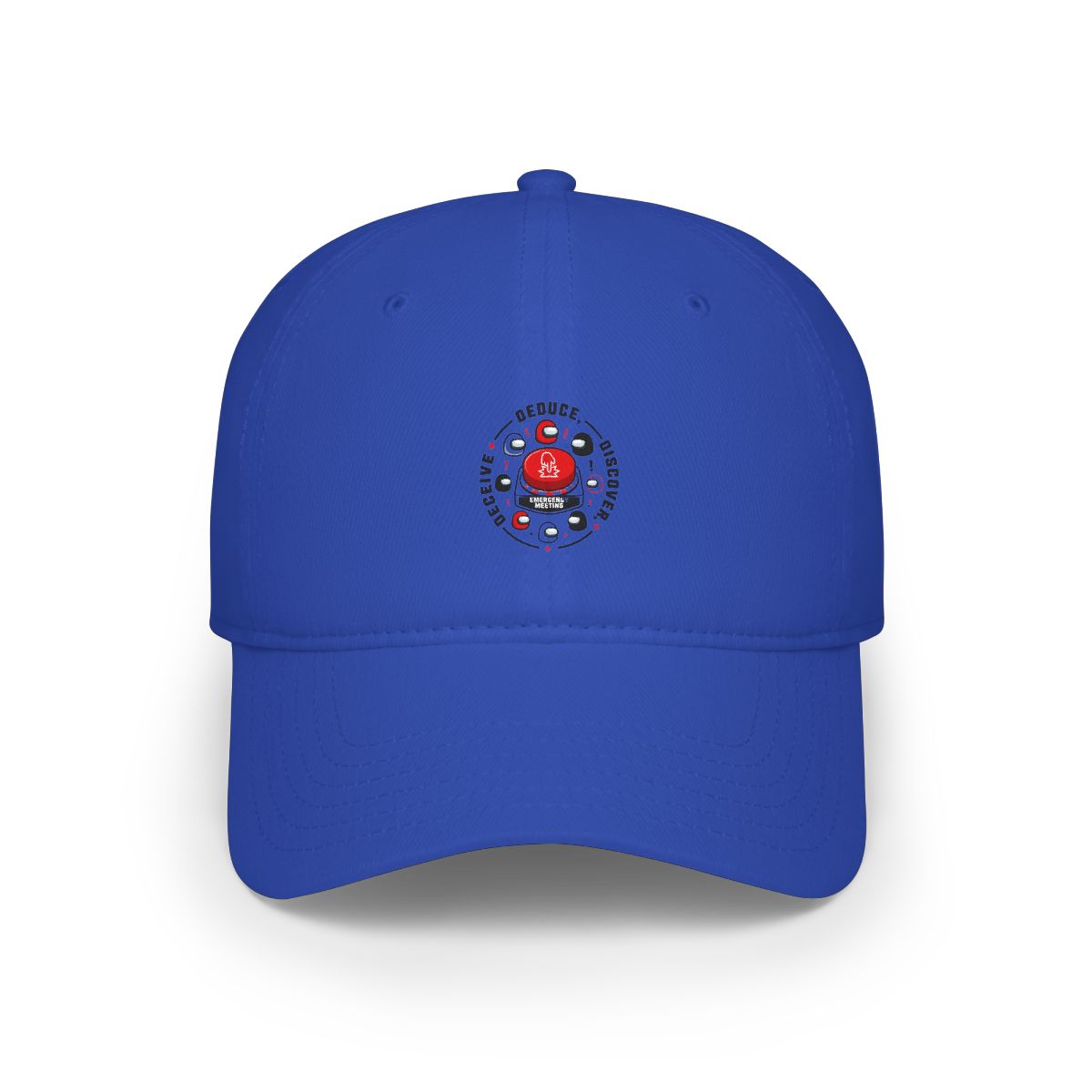 Among Us "DEDUCE, DISCOVER, DECEIVE" Hat - alternate angle 5, merchandise