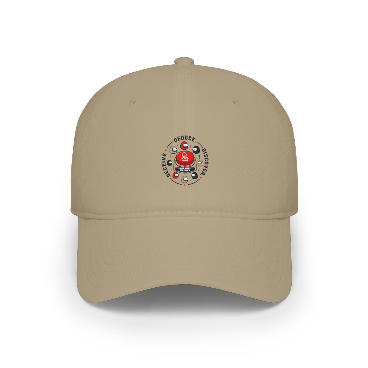 Among Us "DEDUCE, DISCOVER, DECEIVE" Hat - alternate angle 3, merchandise