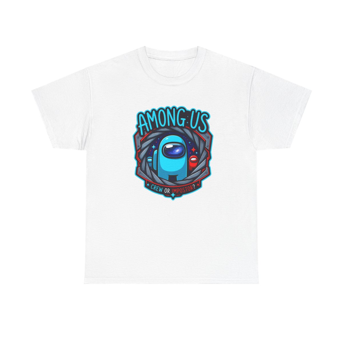 Among Us "AMONG US" Unisex Tee - alternate angle 2, merchandise