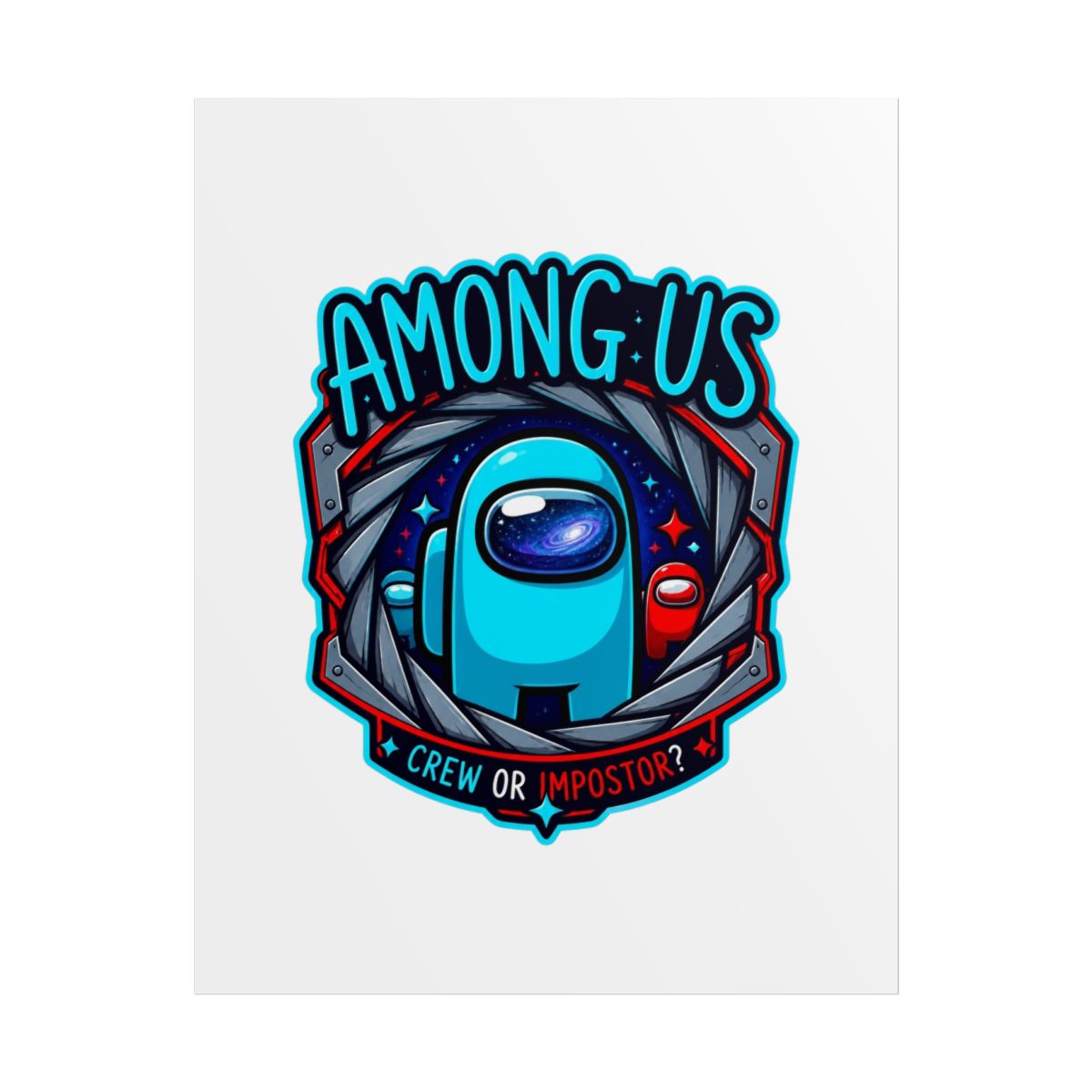 Among Us "AMONG US" Poster - alternate angle 1, merchandise