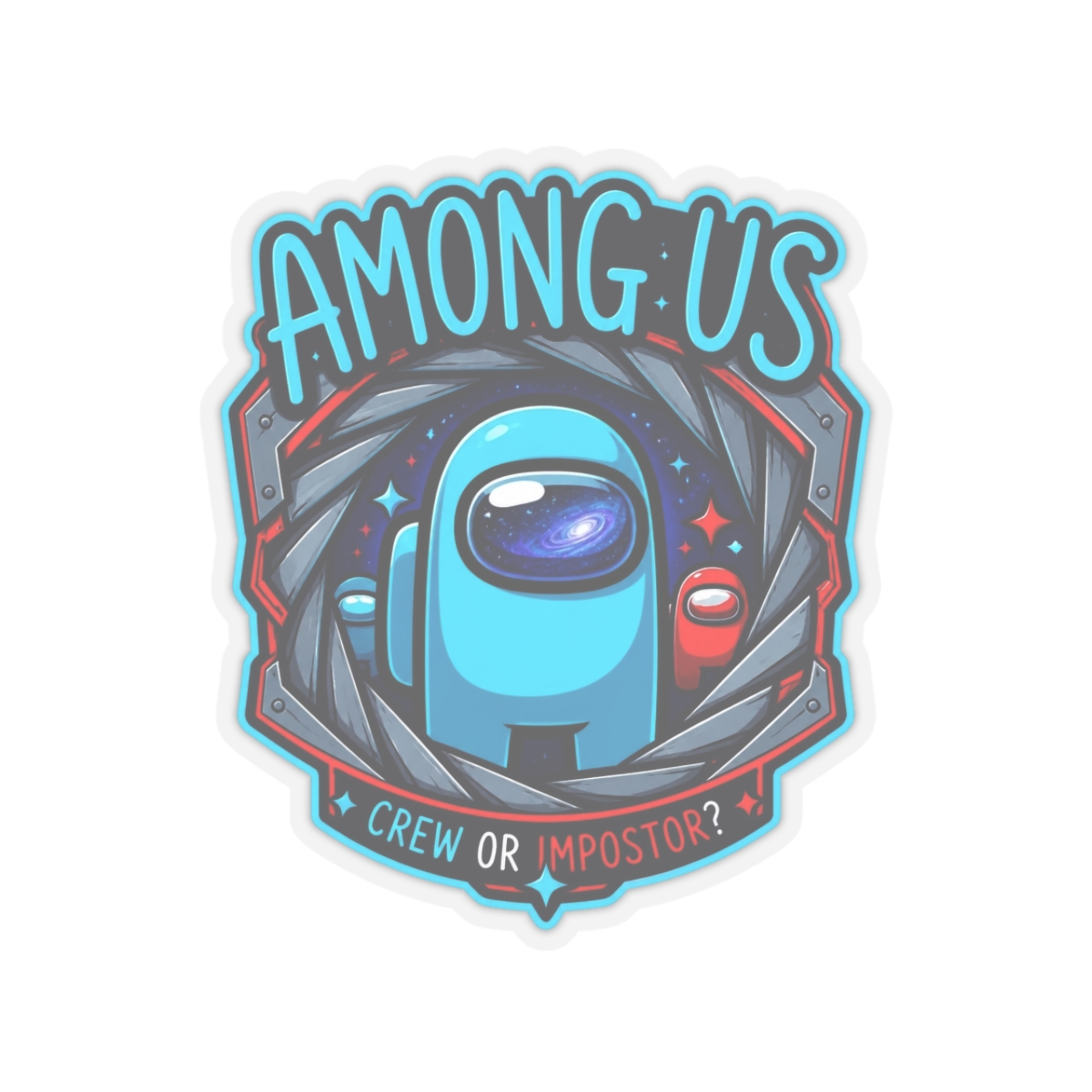Among Us "AMONG US" Sticker