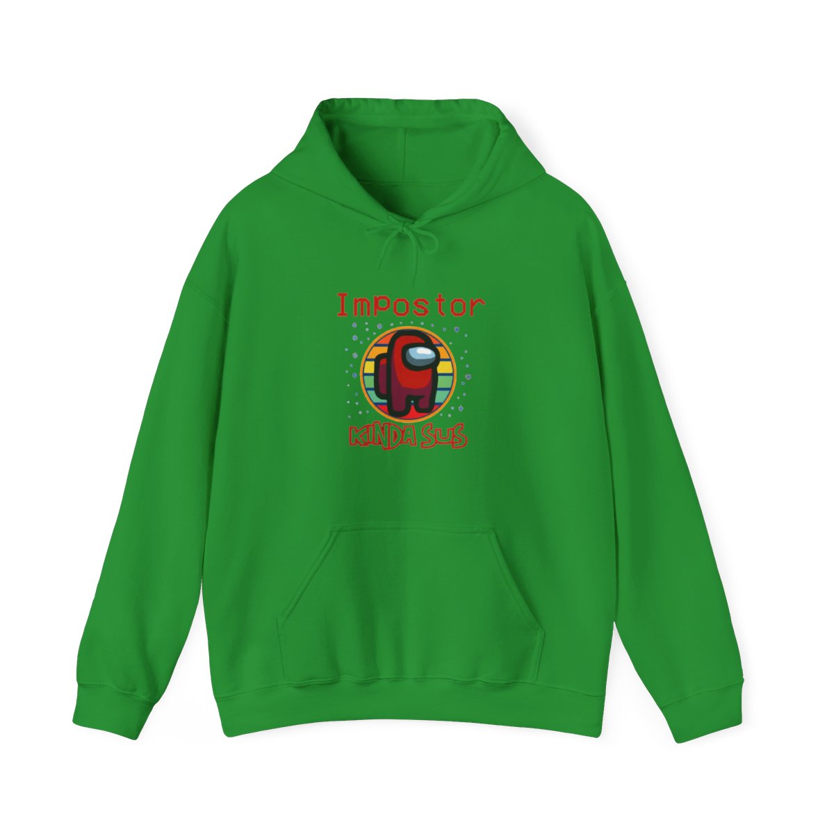 Impostor Among Us kinda sus Hoodie - alternate angle 5, merchandise