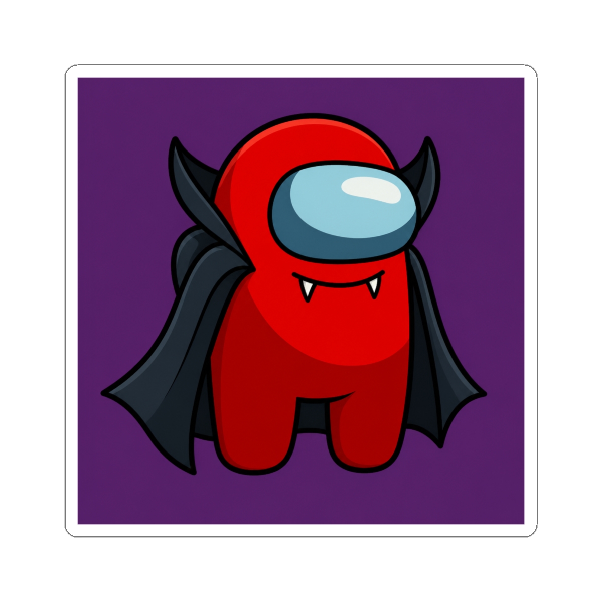 Among us Halloween Sticker