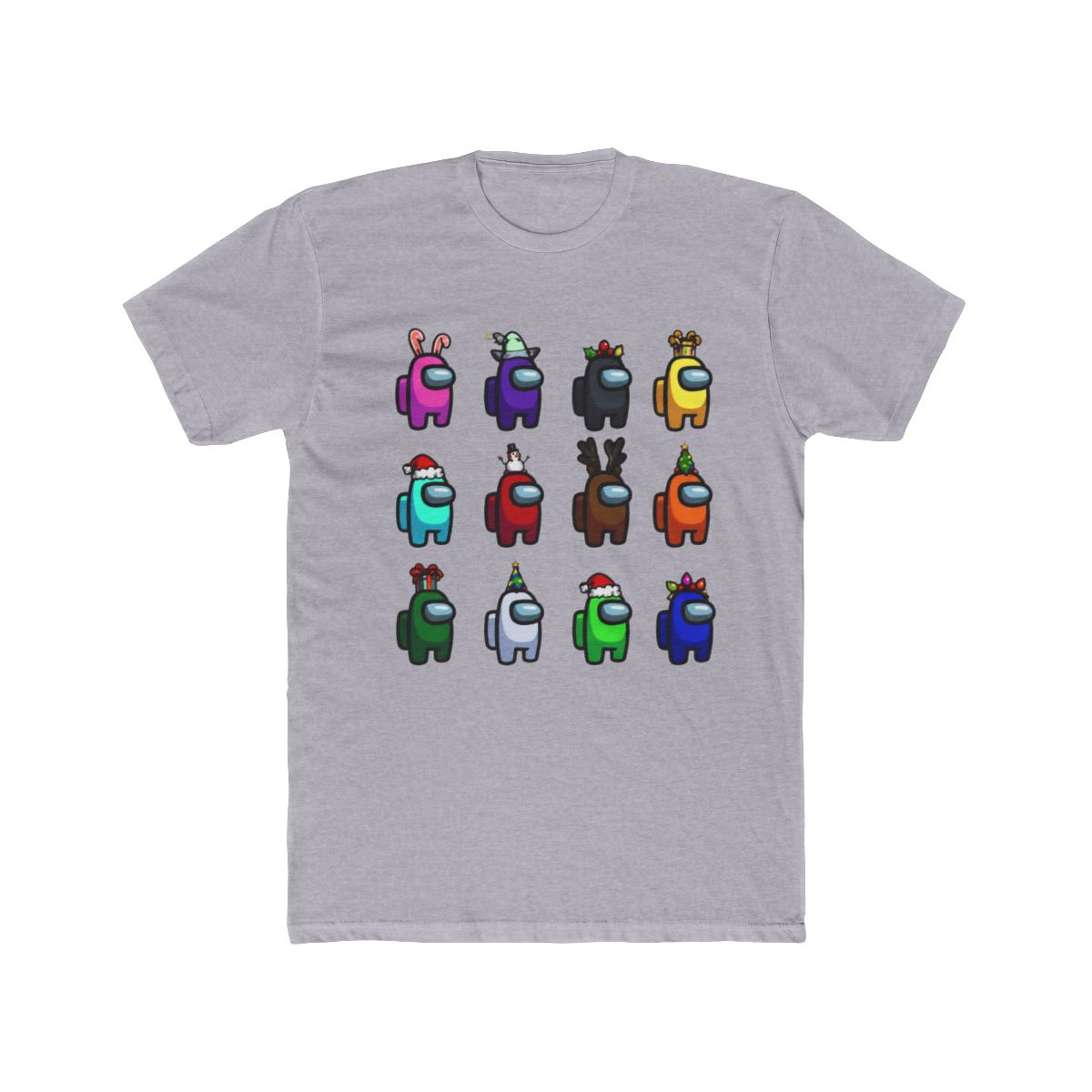 Among us Christmas many among us T Shirt - alternate angle 5, merchandise