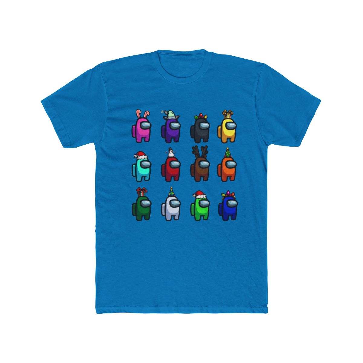 Among us Christmas many among us T Shirt - alternate angle 2, merchandise
