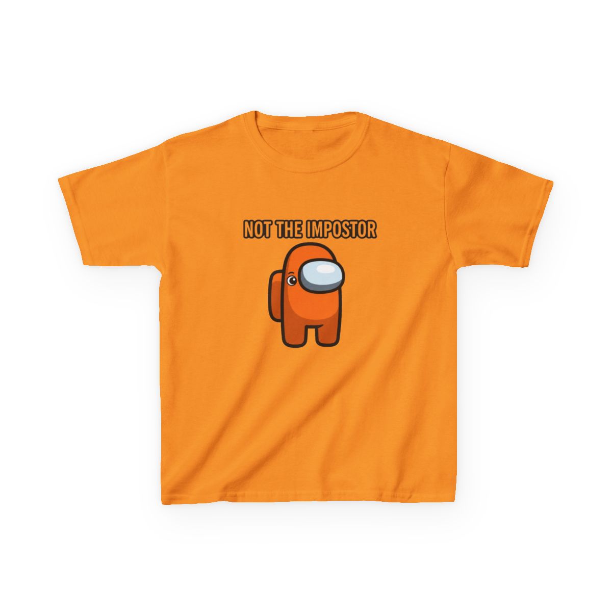 among us - not the impostor Kids T-Shirt - alternate angle 5, merchandise