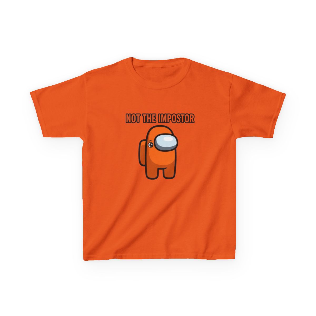 among us - not the impostor Kids T-Shirt - alternate angle 2, merchandise