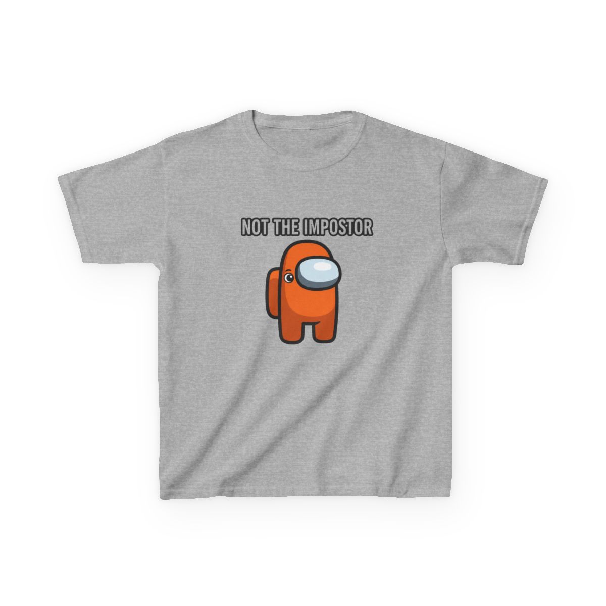 among us - not the impostor Kids T-Shirt - alternate angle 3, merchandise