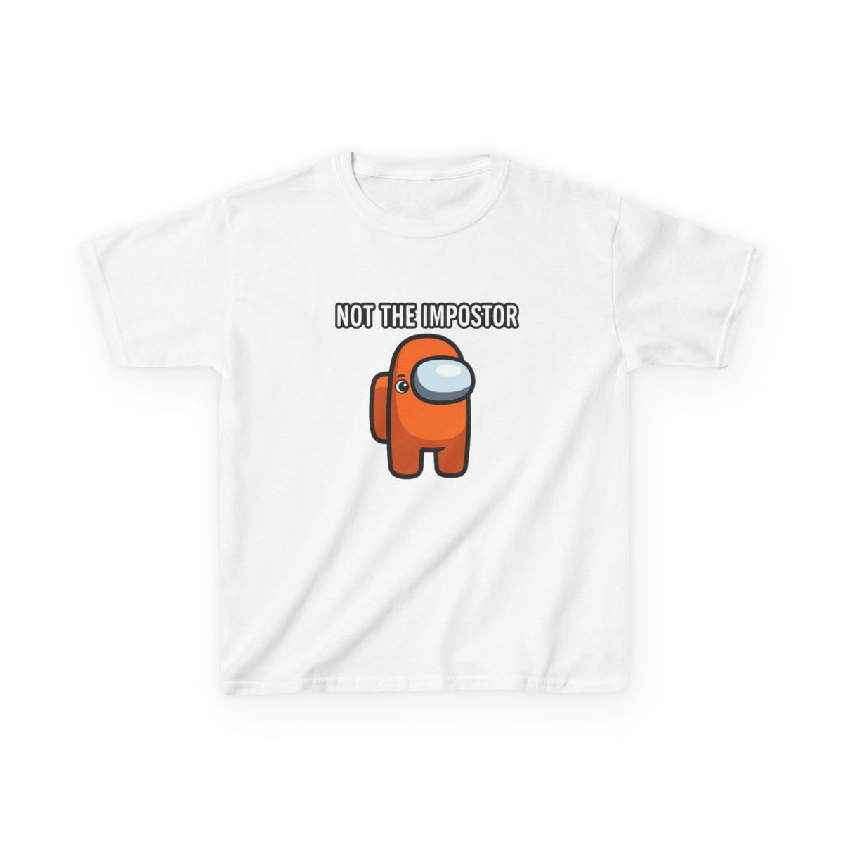 among us - not the impostor Kids T-Shirt - alternate angle 4, merchandise