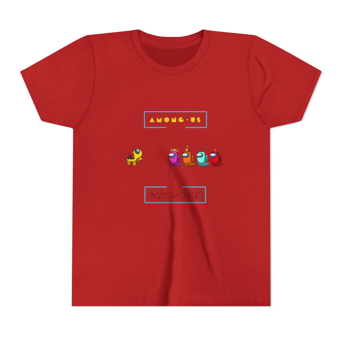 Among Us - Game Over Kids T Shirt - alternate angle 5, merchandise