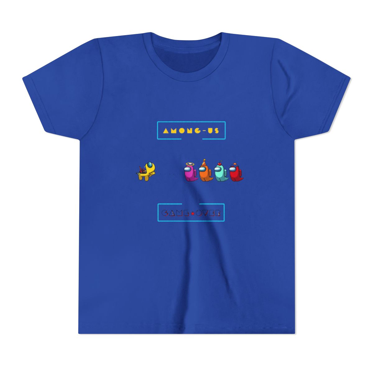 Among Us - Game Over Kids T Shirt - alternate angle 3, merchandise