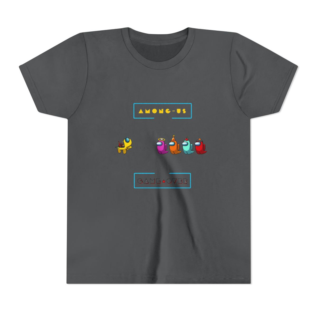 Among Us - Game Over Kids T Shirt - alternate angle 4, merchandise