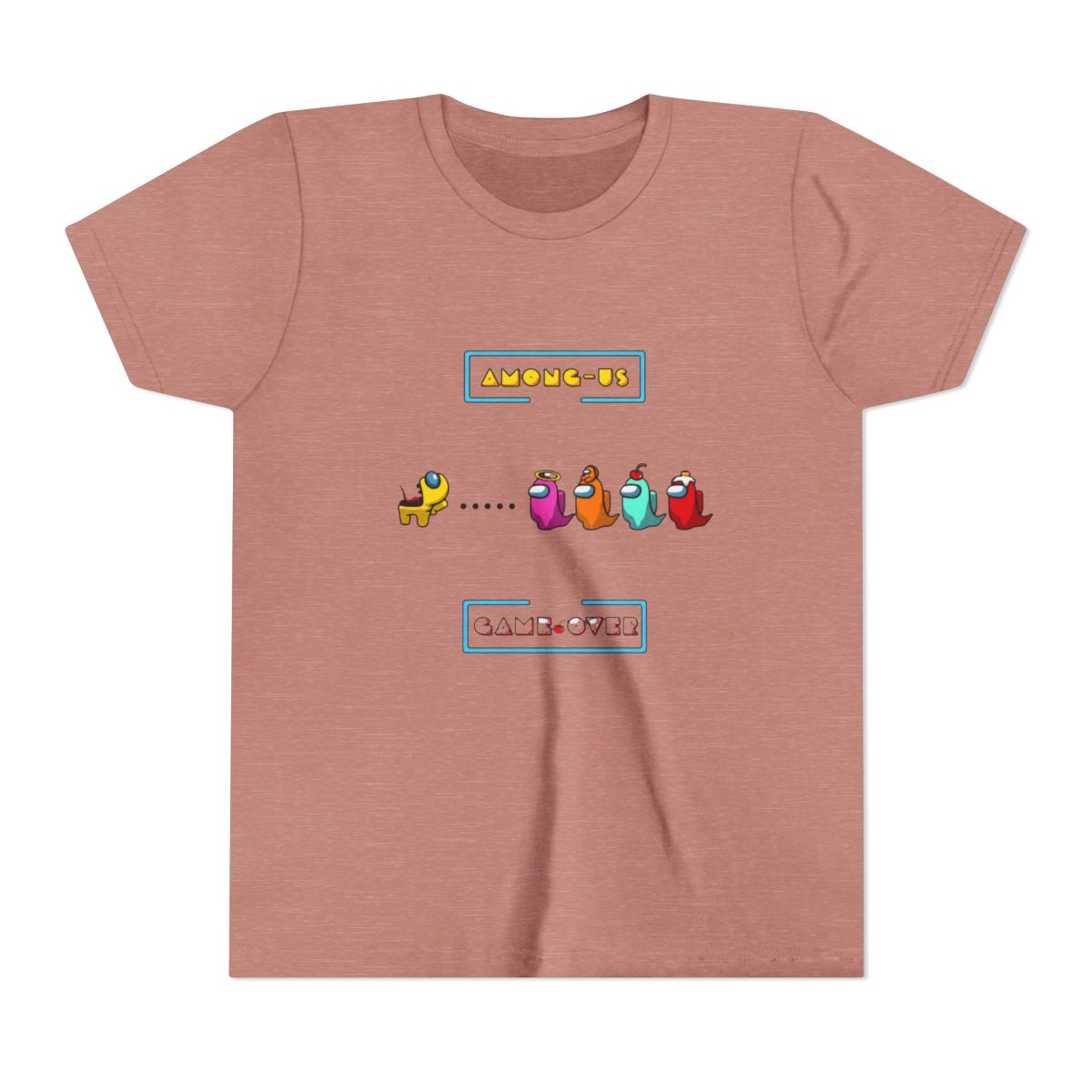 Among Us - Game Over Kids T Shirt - alternate angle 2, merchandise