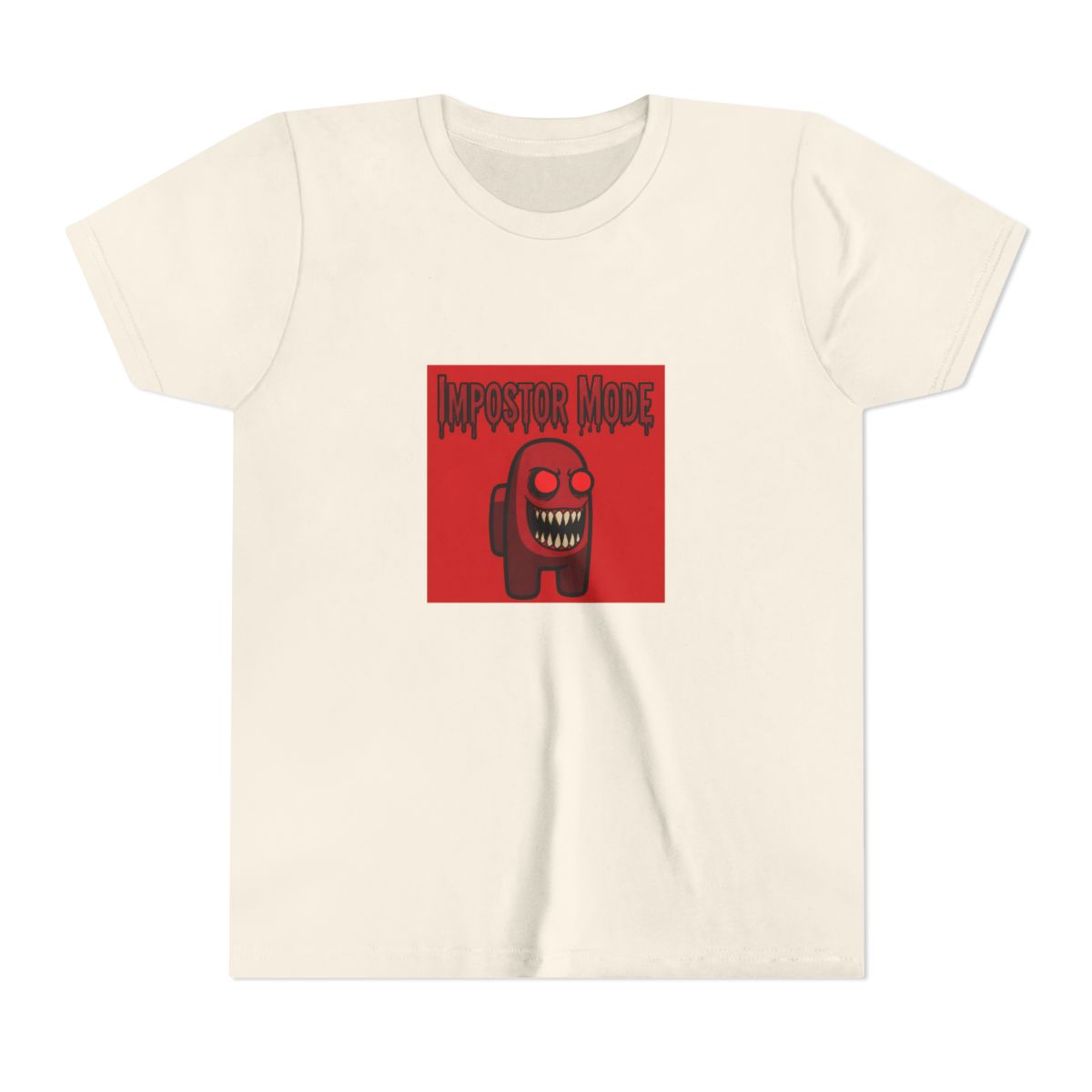 among us - impostor mode Kids T Shirt - alternate angle 4, merchandise