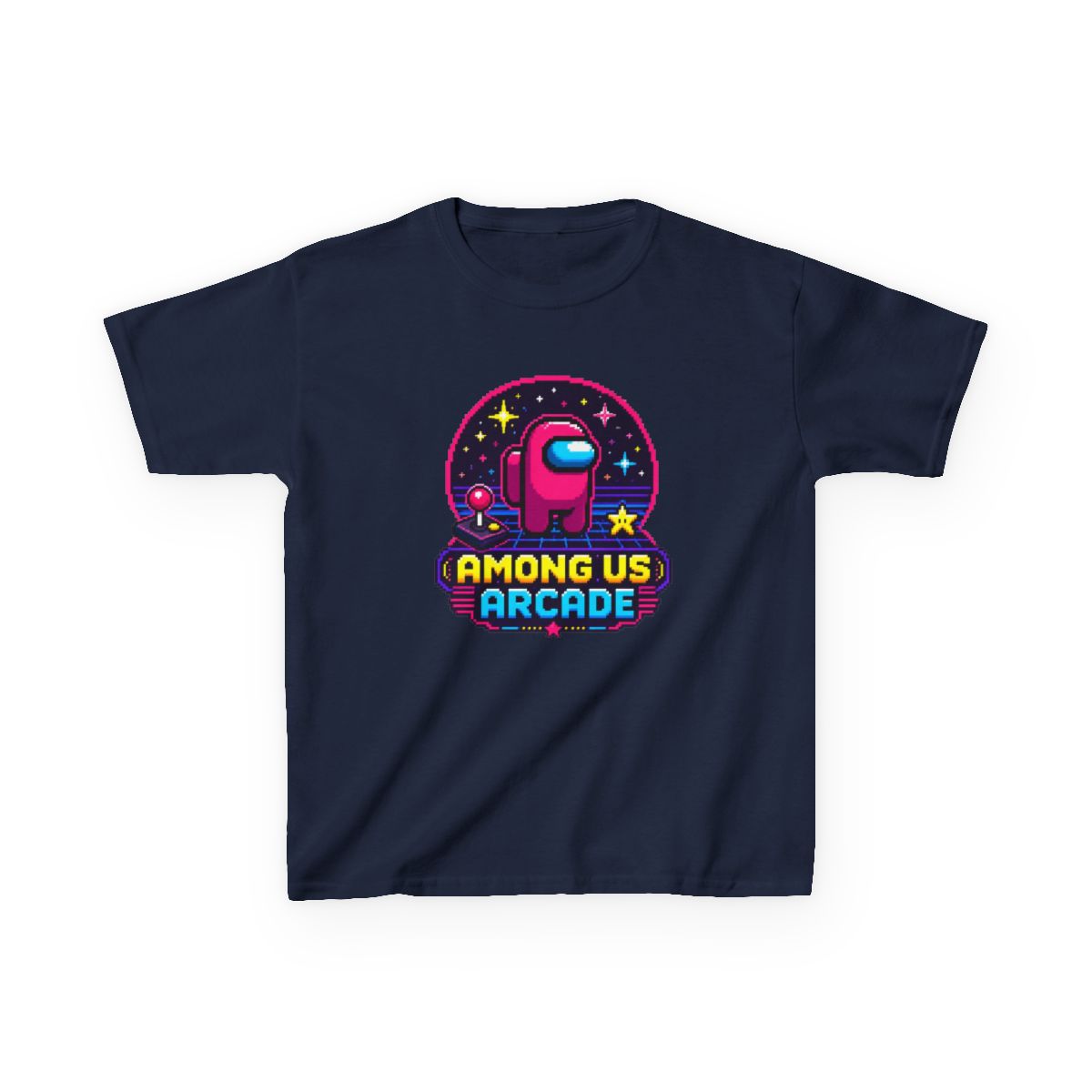 Among Us "AMONG US ARCADE" Unisex Kids Tee - alternate angle 3, merchandise
