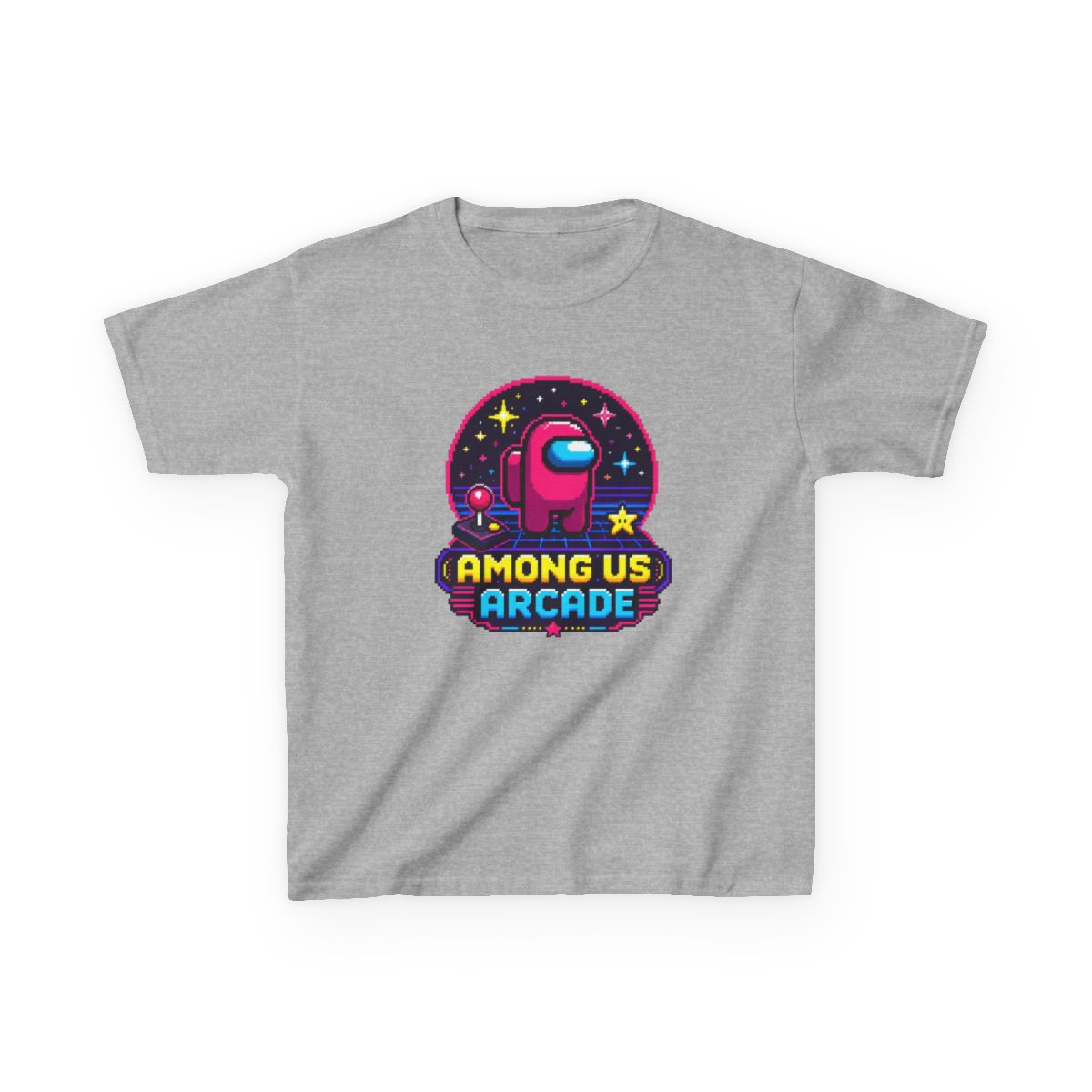 Among Us "AMONG US ARCADE" Unisex Kids Tee - alternate angle 2, merchandise