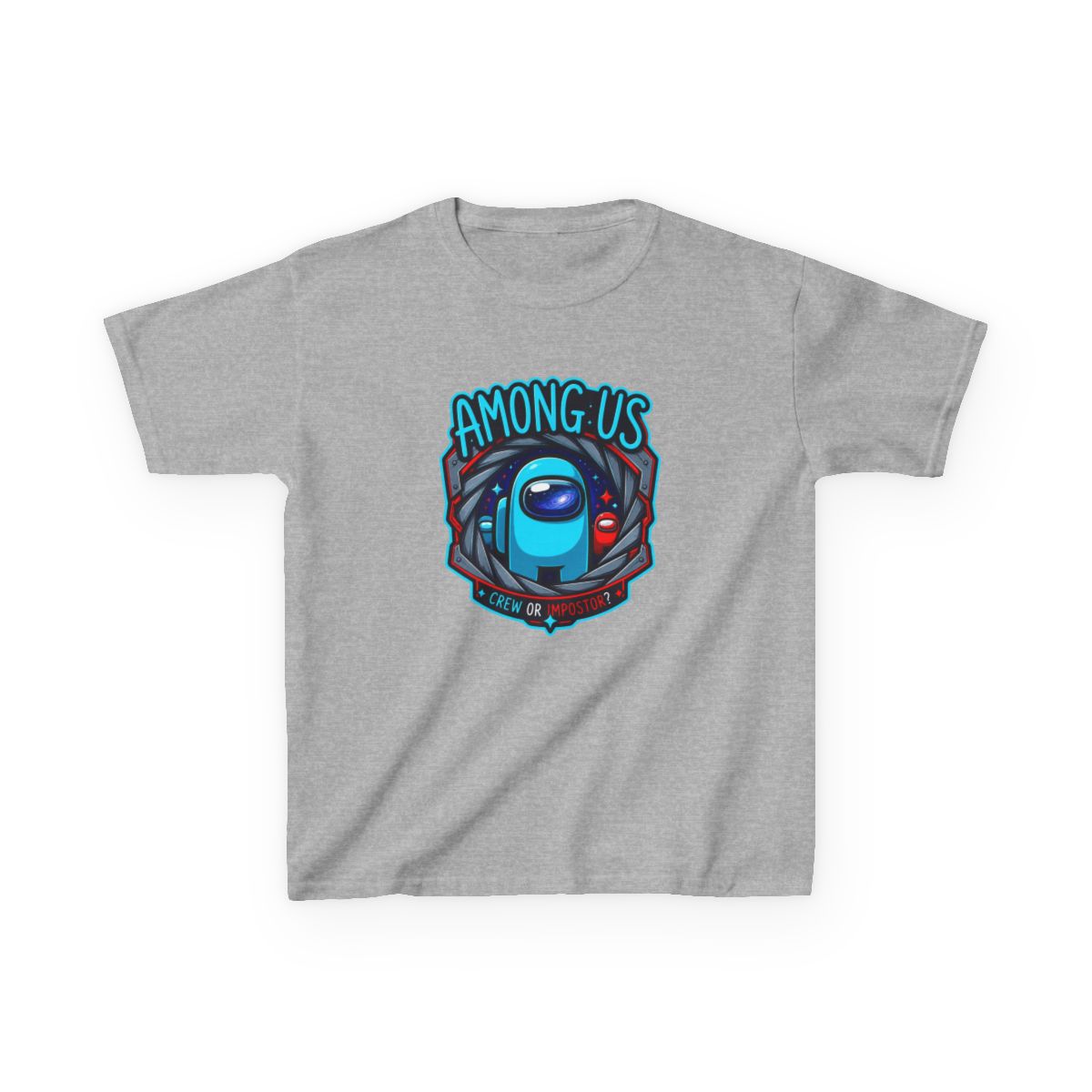 Among Us "AMONG US" Unisex Kids Tee - alternate angle 2, merchandise