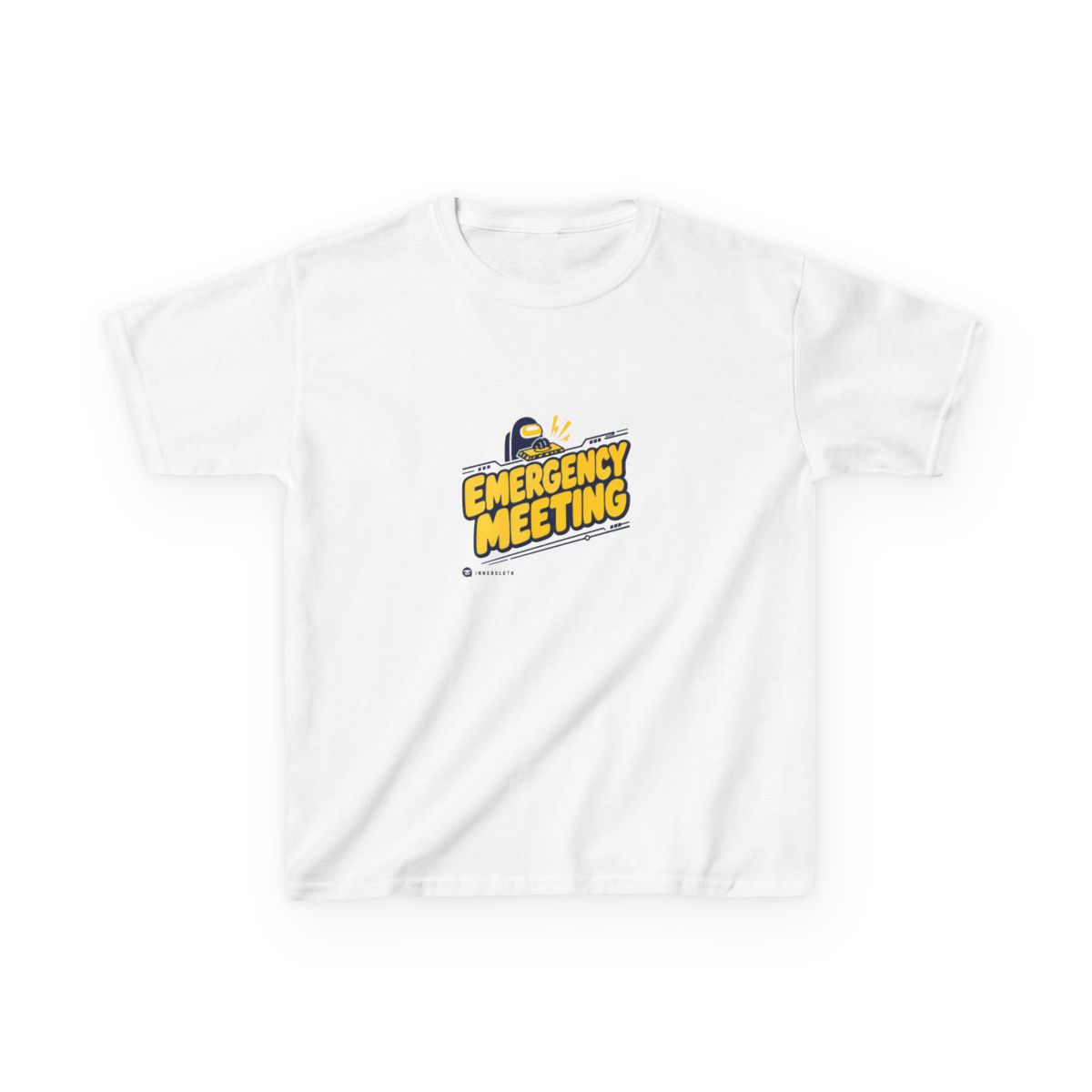 Among Us "Emergency Meeting" Unisex Kids Tee
