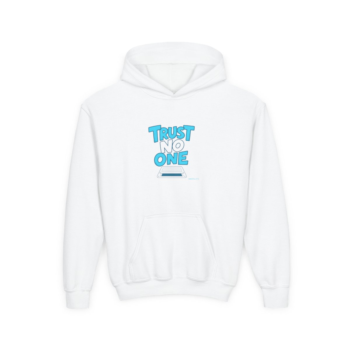 Among Us "Trust No One" Kids Hoodie - alternate angle 2, merchandise