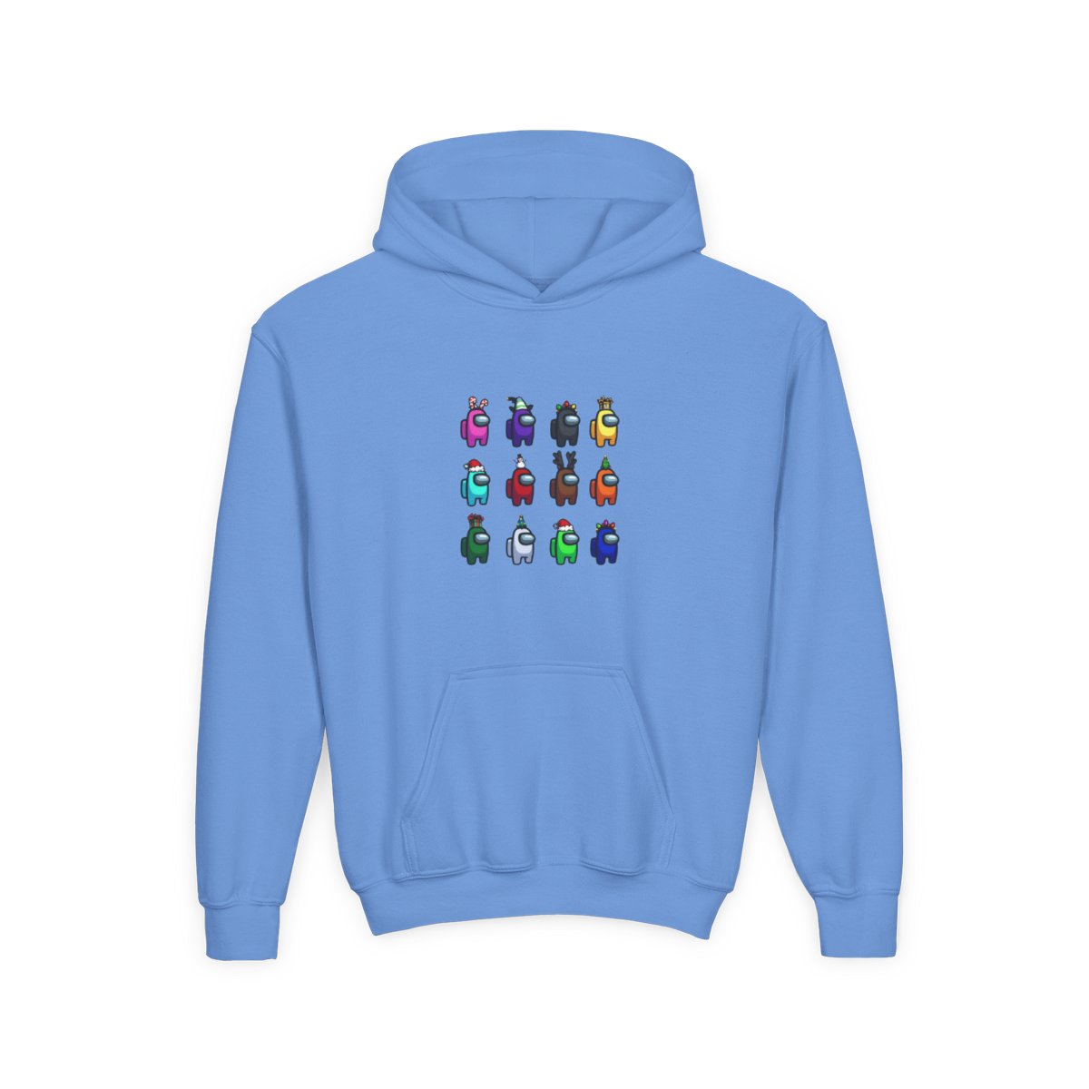 Among us Christmas many among us Kids Hoodie - alternate angle 4, merchandise