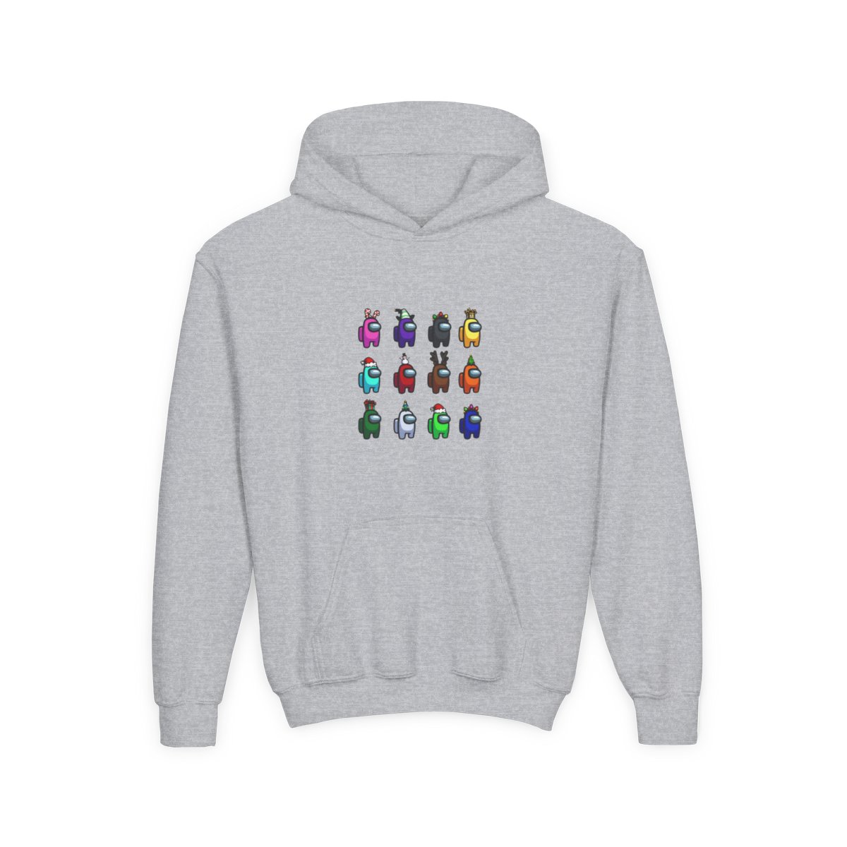 Among us Christmas many among us Kids Hoodie