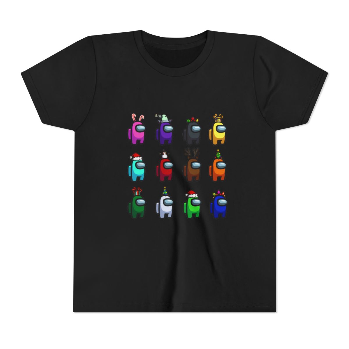 Among us Christmas many among us Kids T Shirt