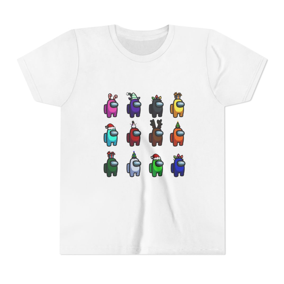 Among us Christmas many among us Kids T Shirt