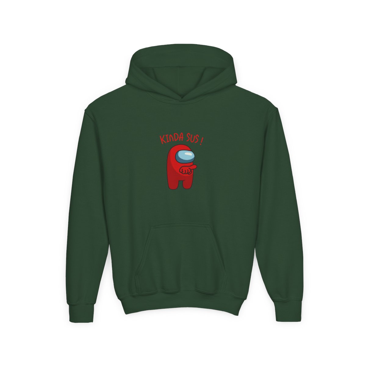 Among us sus Kids Hoodie - alternate angle 2, merchandise