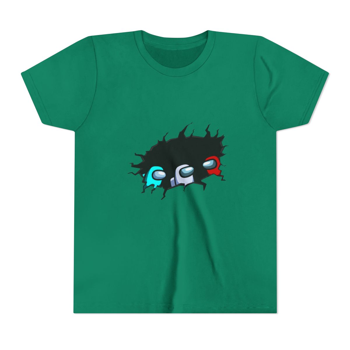 among us Kids T Shirt - alternate angle 2, merchandise